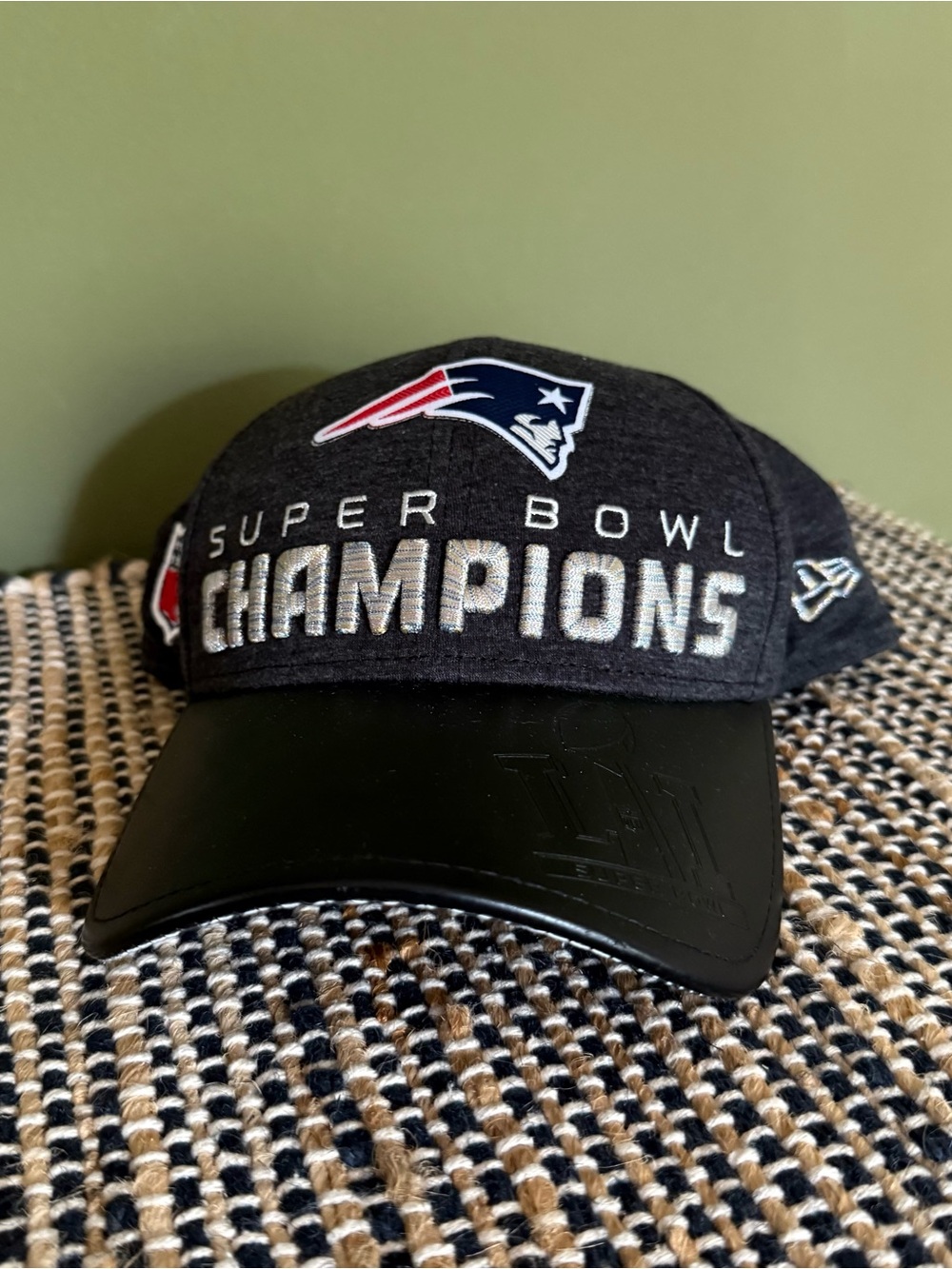 New Era New England Patriots Black Super Bowl LI Champions Cap Baseball Hat